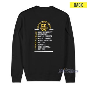 First All Minority Lineup 50th Aniversary Sweatshirt