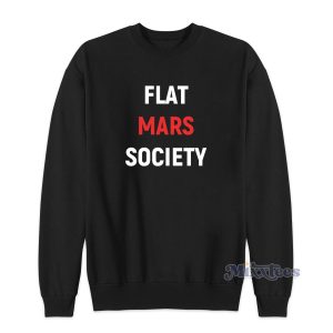 Flat Mars Society Sweatshirt For Unisex 1