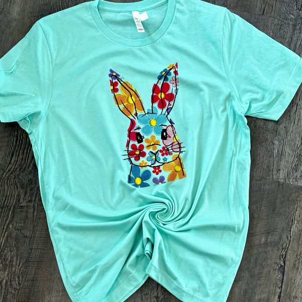 Floral Bunny Tee