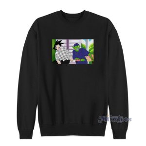 Friday Damn Meme Son Goku And Piccolo Sweatshirt 1