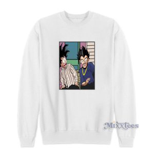 Friday Damn Meme Son Goku And Vegeta Sweatshirt 2