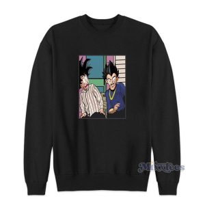 Friday Damn Meme Son Goku And Vegeta Sweatshirt 3