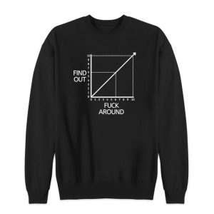 Fuck Around And Find Out Diagram Chart Sweatshirt 1