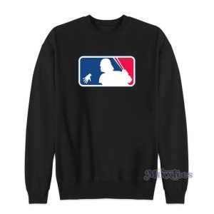 Funny Baseball MLB Logo Sweatshirt 1