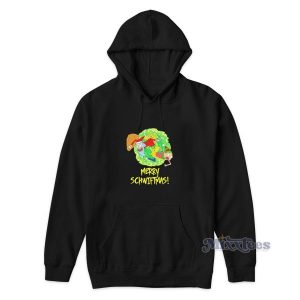 Funny Rick and Morty Santa Merry Schwiftmas Christmas Hoodie