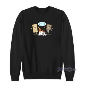 Funny Smores Group Hug Sweatshirt for Unisex 2