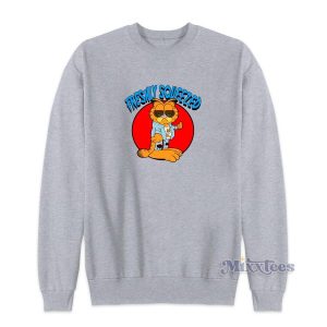 Garfield Freshly Squeezed Parody Cartoons Sweatshirt