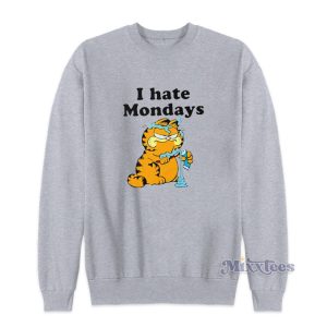 Garfield I Hate Mondays Sweatshirt For Unisex 1