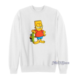 Garfield Simpson Sweatshirt For Unisex 1