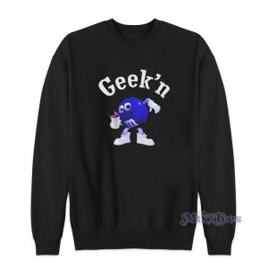 Geek’n Blue M&ampM Sweatshirt for Unisex