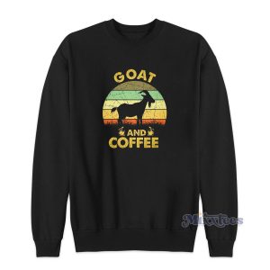 Goat and Coffee Sweatshirt for Unisex 1