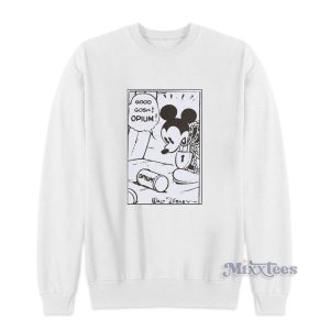 Good Ghost Opium Mickey Mouse Sweatshirt for Unisex 1