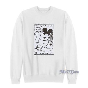 Good Ghost Opium Mickey Mouse Sweatshirt for Unisex