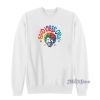 Good Vibes Only Bob Ross Sweatshirt for Unisex