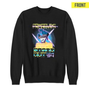 Goofy Movie Powerline 1994 Concert Sweatshirt 3