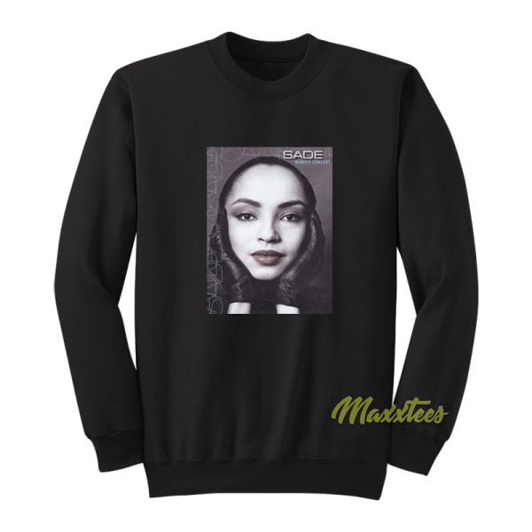 Sade Munich Concert Sweatshirt