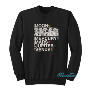 Sailor Moon Mercury Mars Jupiter Venus Sweatshirt 1