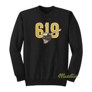 San Diego Padres Brown 619 Beisbol Sweatshirt 1