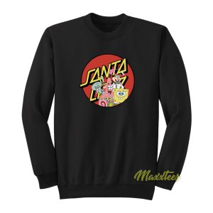 Santa Cruz X Spongebob Sweatshirt 1