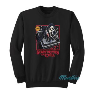 Scary Movies And Chill Sweatshirt 1