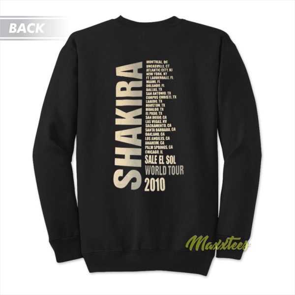 Shakira Sale El Sol World Tour Sweatshirt