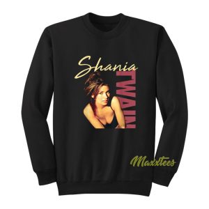 Shania Twain Color Photo Sweatshirt 1