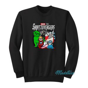 Shih Tzu Avengers Sweatshirt 1