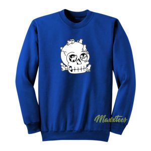 Skull Of Cats Wash Sweatshirt 2