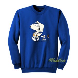 Snoopy and Moon Knight Khonshu Sweatshirt 1