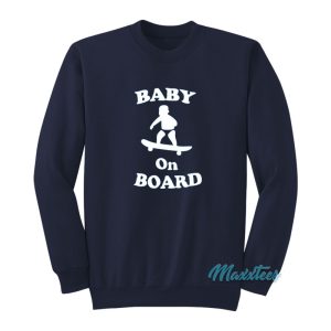 Solar Opposites Baby On Board Skateboard Sweatshirt 1