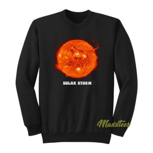 Solar Storm On August Sweatshirt 1