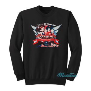 Sonic Fox Girl And Hedgehog Sweatshirt 1