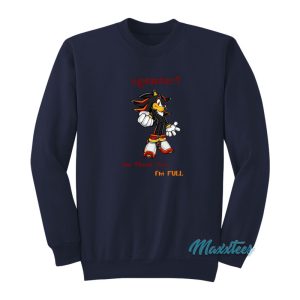 Sonic Shadow Agender No Thank You Sweatshirt 1