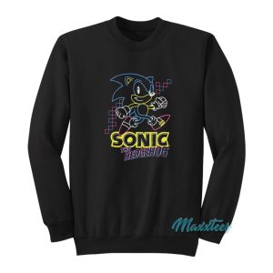 Sonic The Hedgehog Glow In The Dark Neon Sweatshirt 1