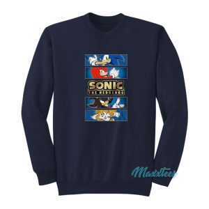 Sonic The Hedgehog Gold Foil Logo Sweatshirt 1