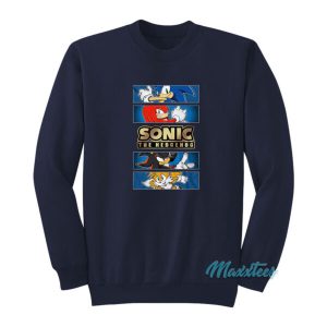 Sonic The Hedgehog Gold Foil Logo Sweatshirt 2