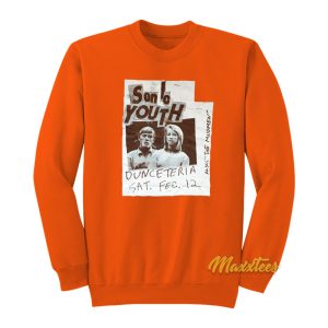 Sonic Youth Dunceteria Sweatshirt 1