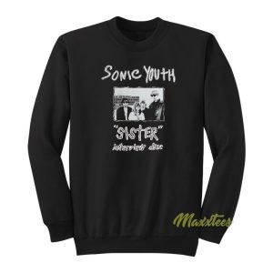 Sonic Youth Sister Interview Disc Sweatshirt 1