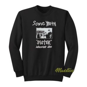 Sonic Youth Sister Interview Disc Sweatshirt 2