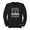Sorry My Heart Only Beats For Human Shrek Sweatshirt