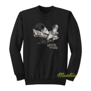 Soul Eater Death The Kid Crossed Gun Sweatshirt 1