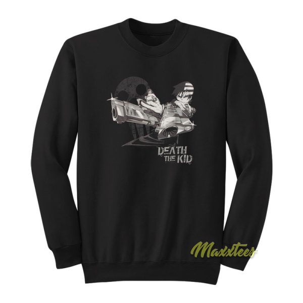 Soul Eater Death The Kid Crossed Gun Sweatshirt