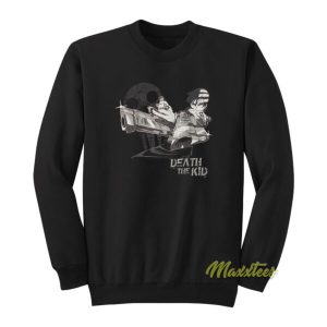 Soul Eater Death The Kid Crossed Gun Sweatshirt 2