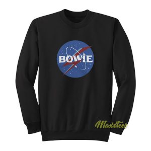 Space Logo David Bowie Sweatshirt 1