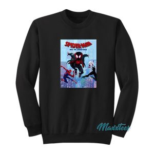 Spider Man Into The Spider Verse Poster Sweatshirt 1