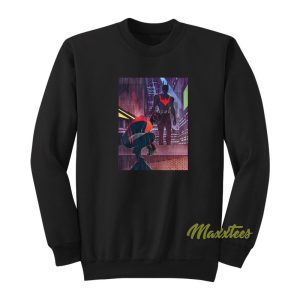 Spiderman 2099 and Batman Beyond Sweatshirt 1