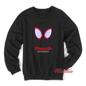 Spiderman Face Spider Verse Sweatshirt 1