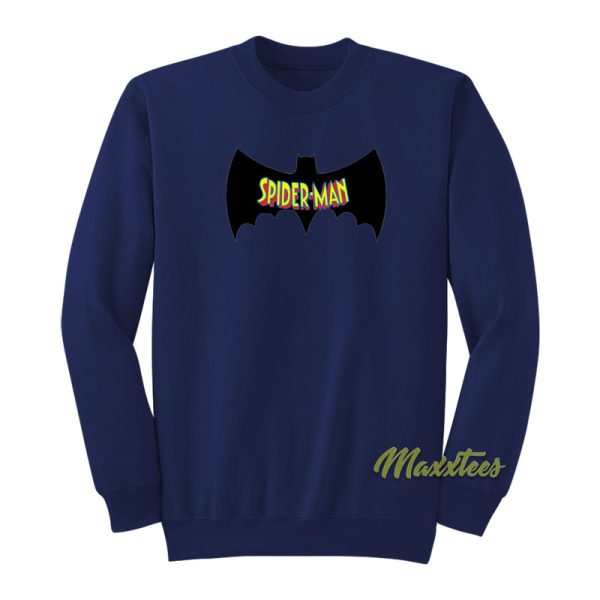 Spiderman and Batman Sweatshirt