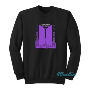 Spotify Purple U BTS Army Sweatshirt 1