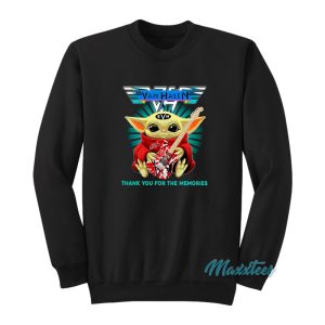 Star Wars Baby Yoda Eddie Van Halen Sweatshirt 1